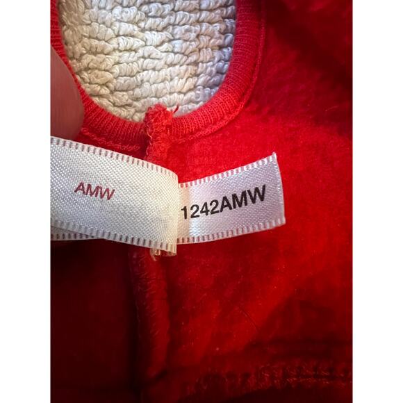 American Girl Bitty Baby Fleece Red Vest Blue Shorts Doll Clothing Retired - Picture 8 of 8